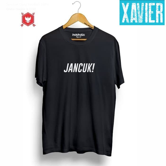 Kaos Tshirt Baju Obral Murah Combed 30 Distro dancok JANCUK JANCOK polos custom indonesia surabaya p