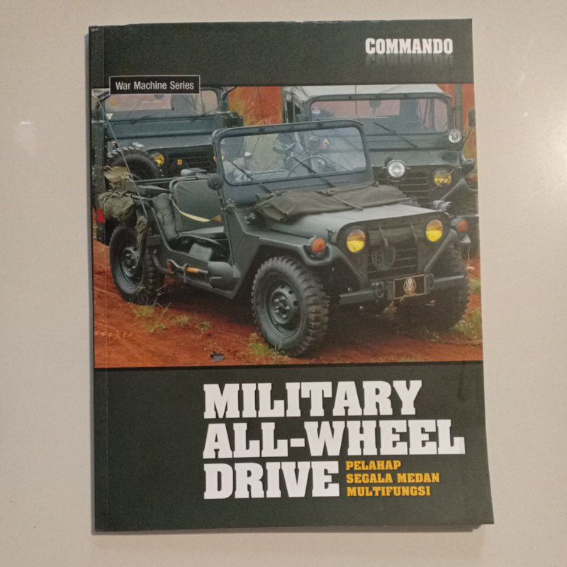 Military All Wheel Drive Majalah Commando War Machine Series Jip Militer Otomotif