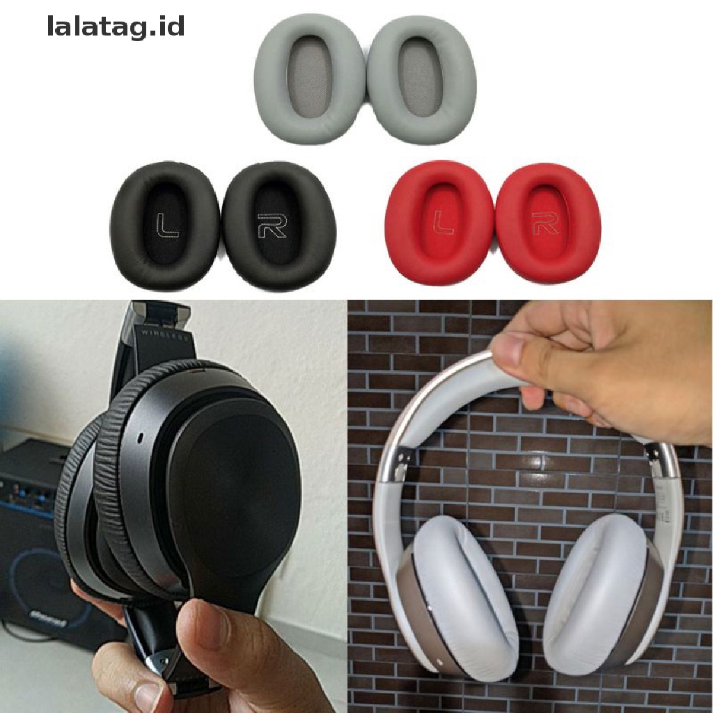 (Flyag) Bantalan Earpads Pengganti Untuk Headphone Edifier W820BT W828NB (ID)