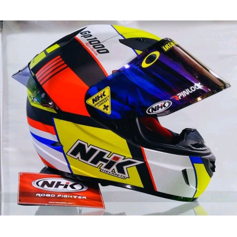 HELM NHK GP_1000 SXR PAKET GANTENG ONGKIR 2KG MURAH MERIAH