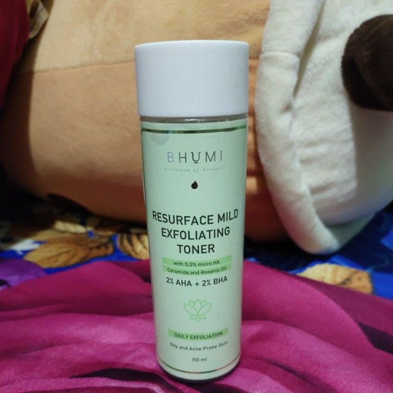 BHUMI Resurface Mild Exfoliating Toner PRELOVED SKINCARE