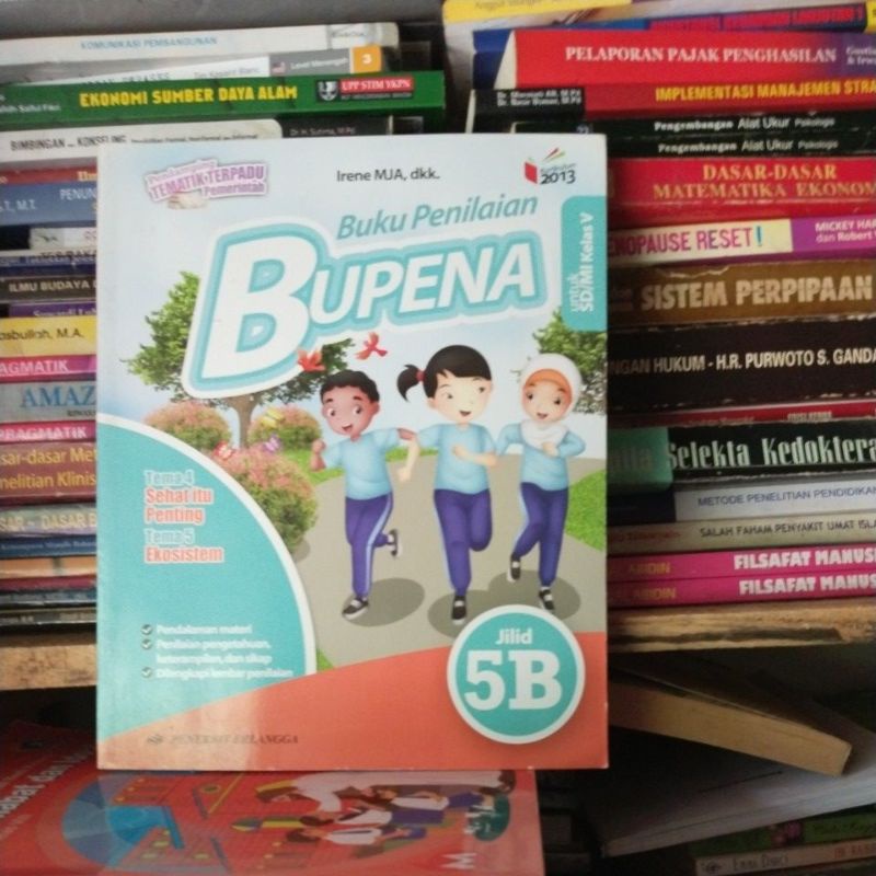 Jual Buku Bupena 5B Kelas V Sd Erlangga Revisi | Shopee Indonesia