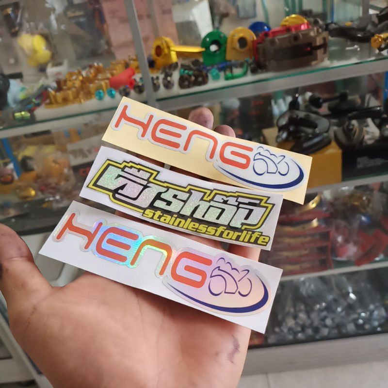 

Sticker princut heng 4 x 6cm satuan hologram dan cuting