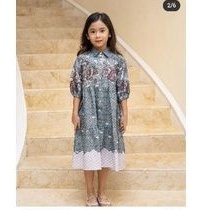 Nyla dress green 7-8 th by geulis