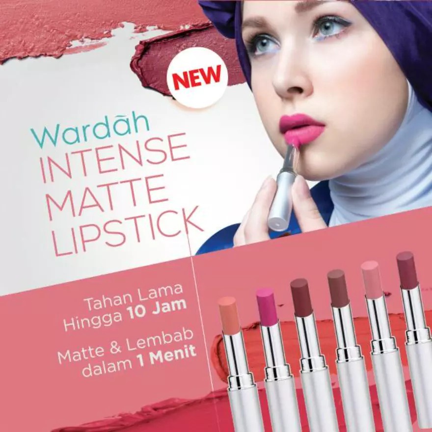 WARDAH INTENSE MATTE LIPSTICK 2.3GR