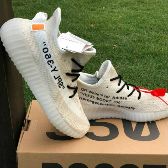 off white yeezy white