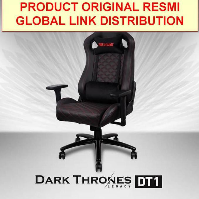 Kursi Gaming Rexus Dark Throne Legacy Dt1 - Hitam
