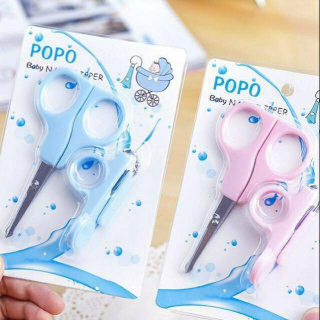 LZ.E2 Ready Surabaya. Gunting kuku bayi 2in1. Baby Nail clipper