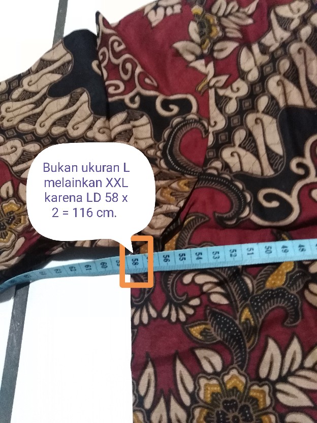 Size M L Xl Xxl Bswart Batik Hrb026 Kenongo Hem Pendek Padi Pekalongan M L Xl Batik Pria Murahl