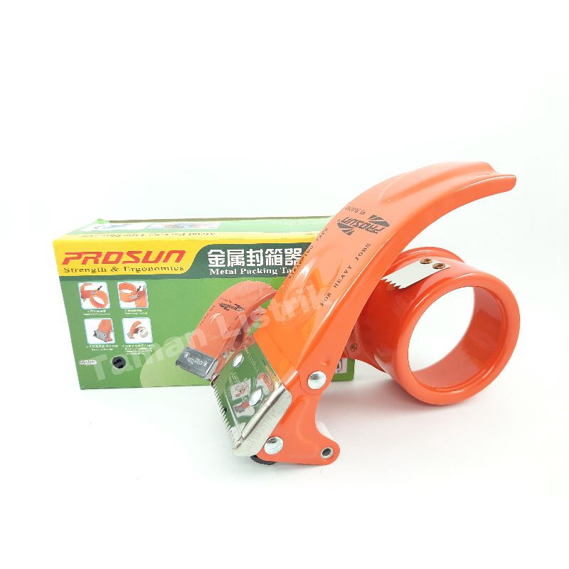 Tape Dispenser Besi/ Tape Cutter Besi/ Pemotong Lakban Jumbo