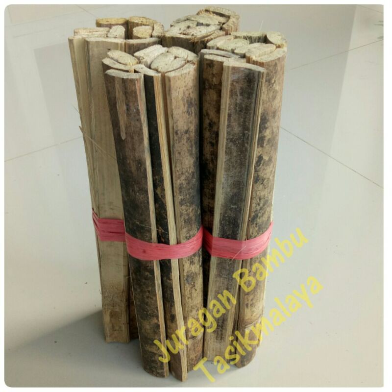 Bambu Bilah 40cm, Bambu Ajir, Bambu Turus, Bambu Belah, Bambu Belahan