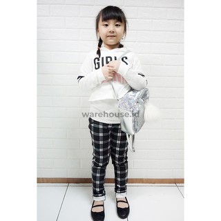 SWEATER ANAK  H M  HOODIE DALAMAN SINGLET DEPAN PRINT EMBOS 