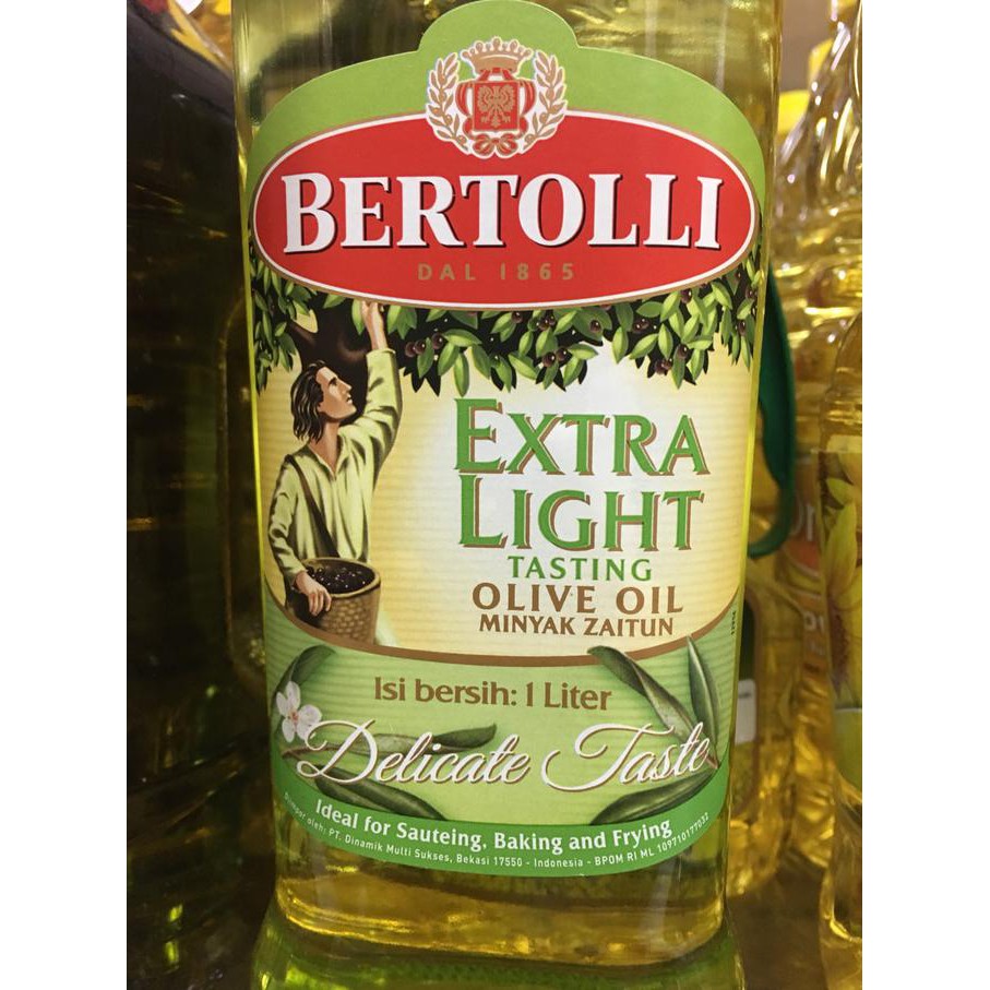 

Minyak Bertolli Extra Light Olive Oil 1 Liter