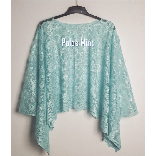 CAPE BROKAT AZ ZAHRA / CAPE BRUKAT LACE METALIC AZP-ZAHRA / SOFT LACE OUTER BROKAT CAPE TERMURAH