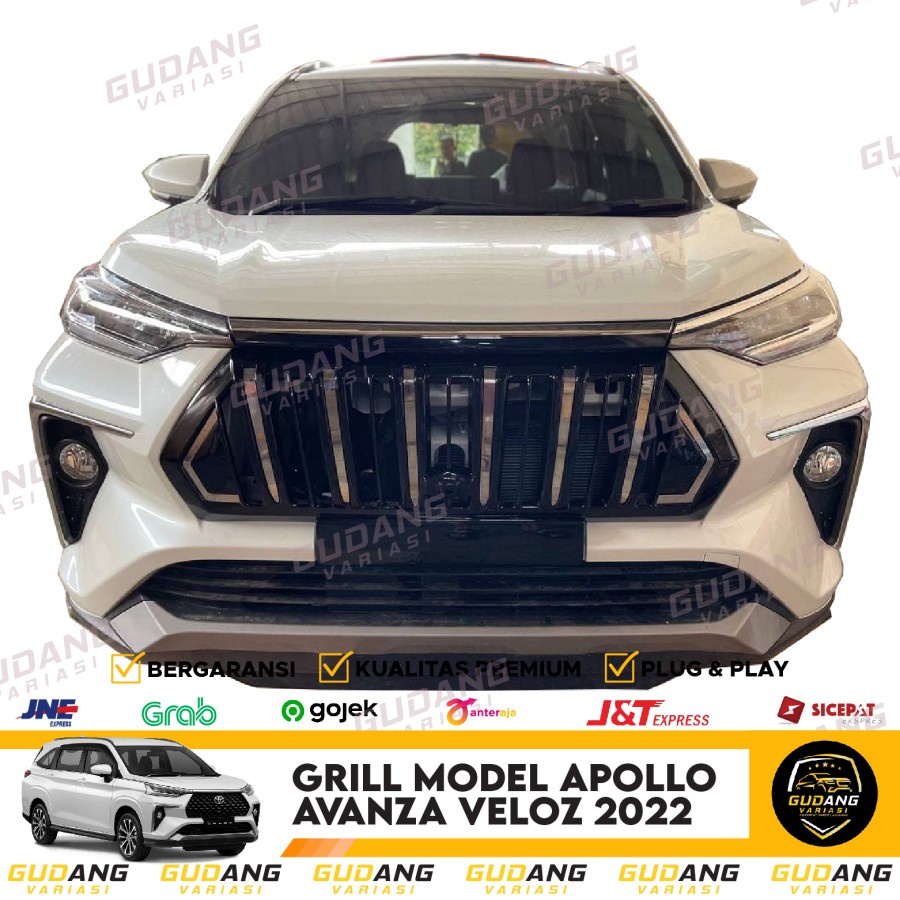 Grill Avanza Veloz 2022 Model Apollo