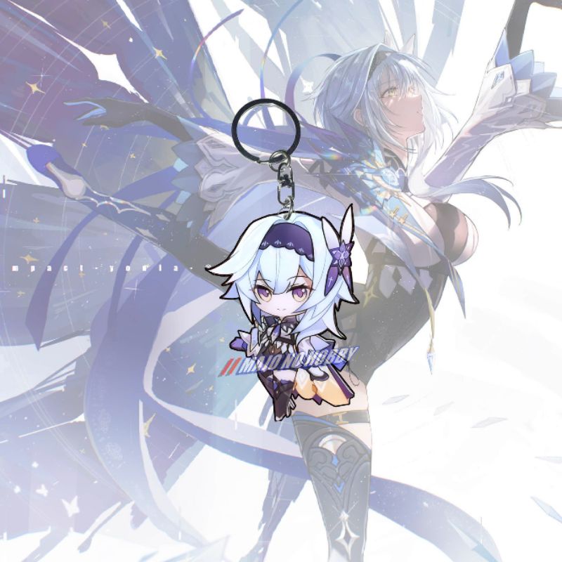 Keychain Genshin Impact Eula - Gantungan Kunci - Ganci - Gantungan Akrilik