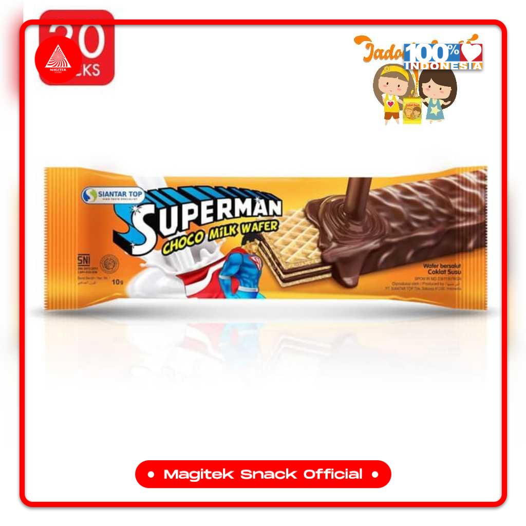 

[SNACK] WAFER SUPERMAN [20pcs]