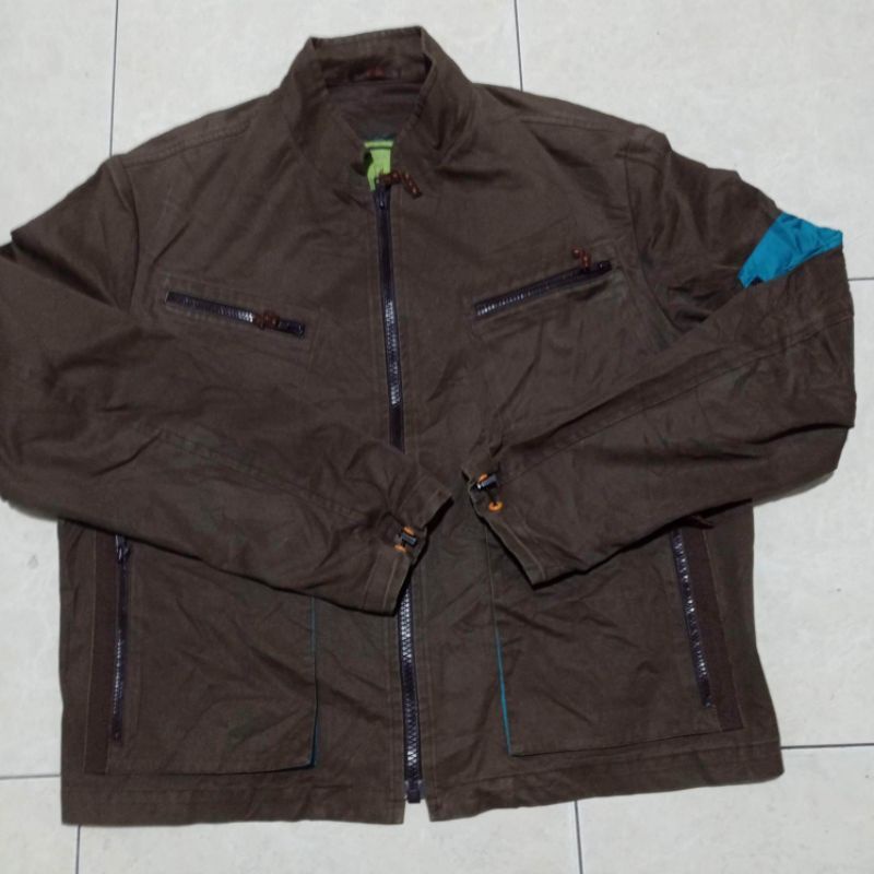 jaket canvas second etro milano