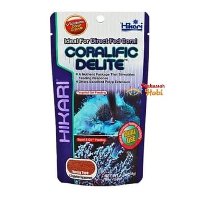 HIKARI MARINE CORALIFIC DELITE Makanan Pakan Coral Koral Laut Aquarium