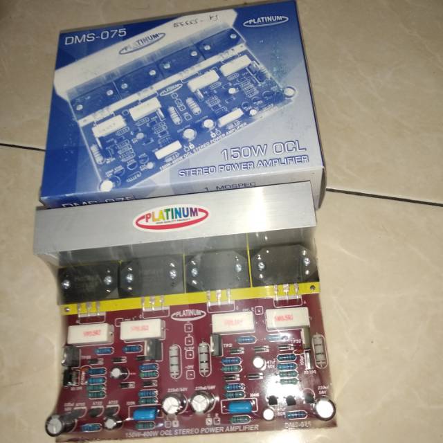 KIT STEREO POWER AMPLIFIER 150W OCL SANKEN - DMS 075