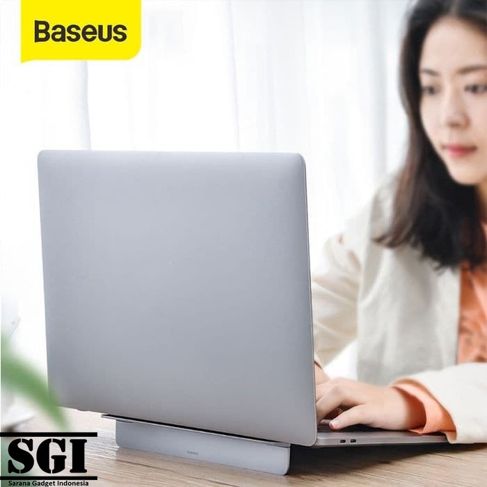 BASEUS PAPERY NOTEBOOK HOLDER DUDUKAN LAPTOP STAND MEJA LAPTOP LIPAT