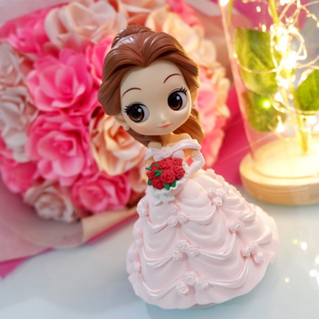 Qposket disney wedding ariel jasmine belle