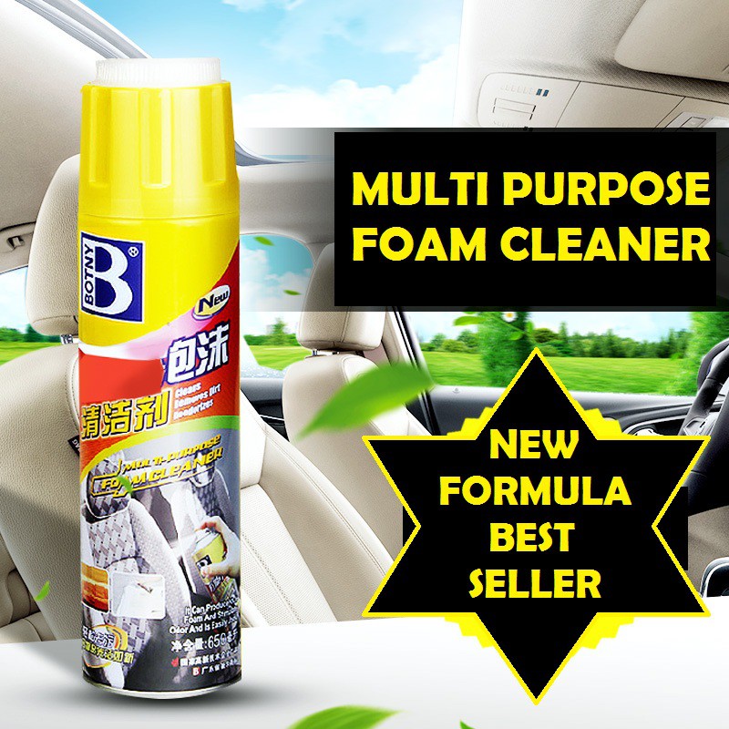 Multi Purpose FOAM CLEANER Busa Pembersih Serba Guna BOTOL KUNING BOLTY