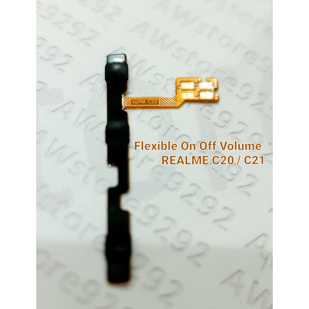 Flex Flexibel Flexible Power On Off Volume REALME C20 / REALME C21