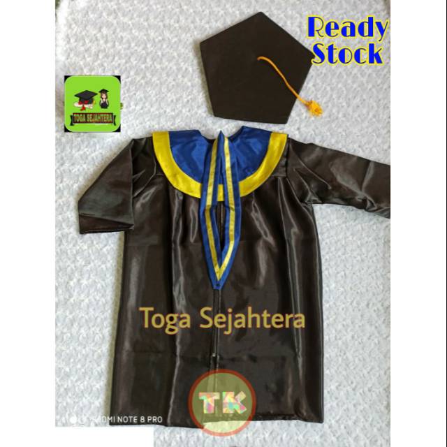 Baju Seragam Toga Wisuda Anak Paud, TK, SD, SMP ( B K )