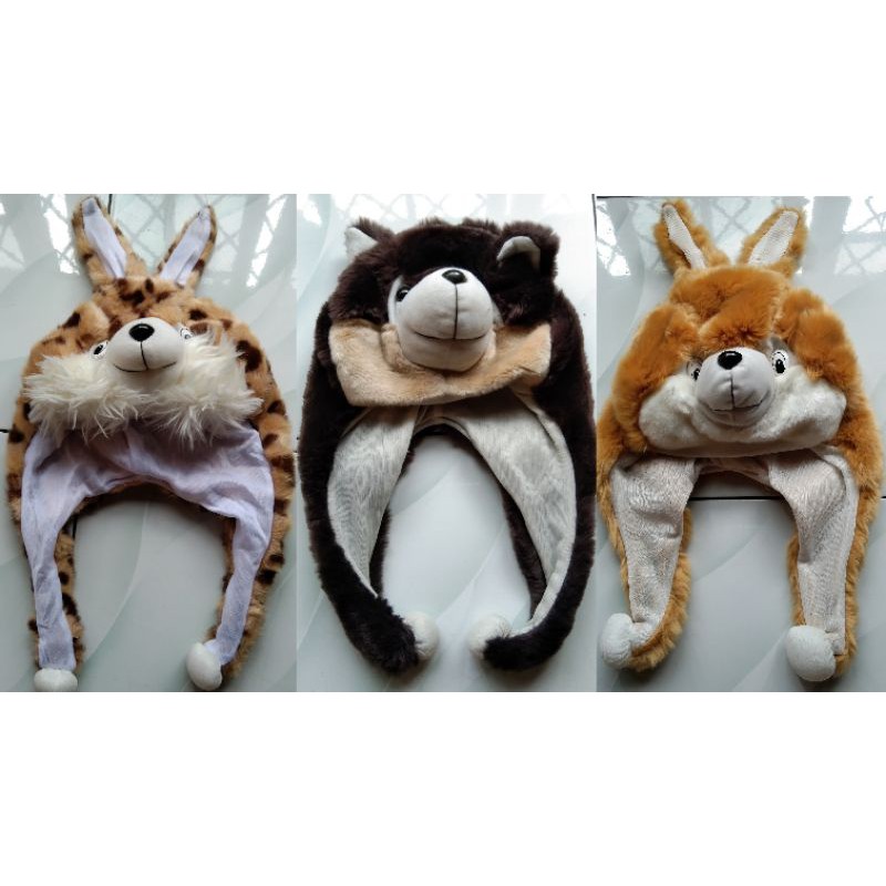 TOPI BONEKA HEWAN