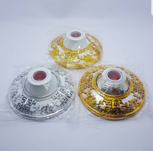 CTL FPU150 Fiting Lampu Plafon Motif Hias E27 Kualitas PREMIUM LUXURY Centralite