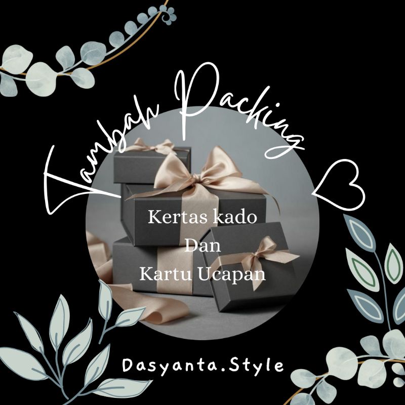 

TAMBAHAN PACKING KADO KARTU UCAPAN