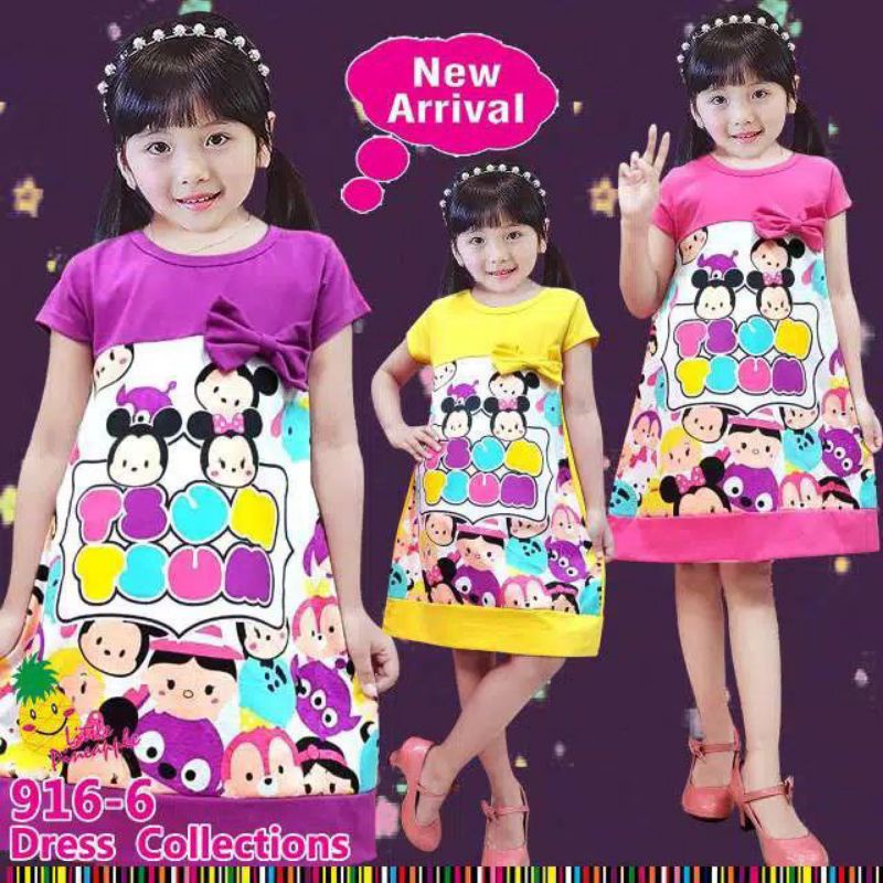 Dress Santai Anak || LP 916-6