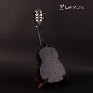 Ukulele Soprano Mandalika PREMIUM CERTIFIED QUALITY - Black Matte