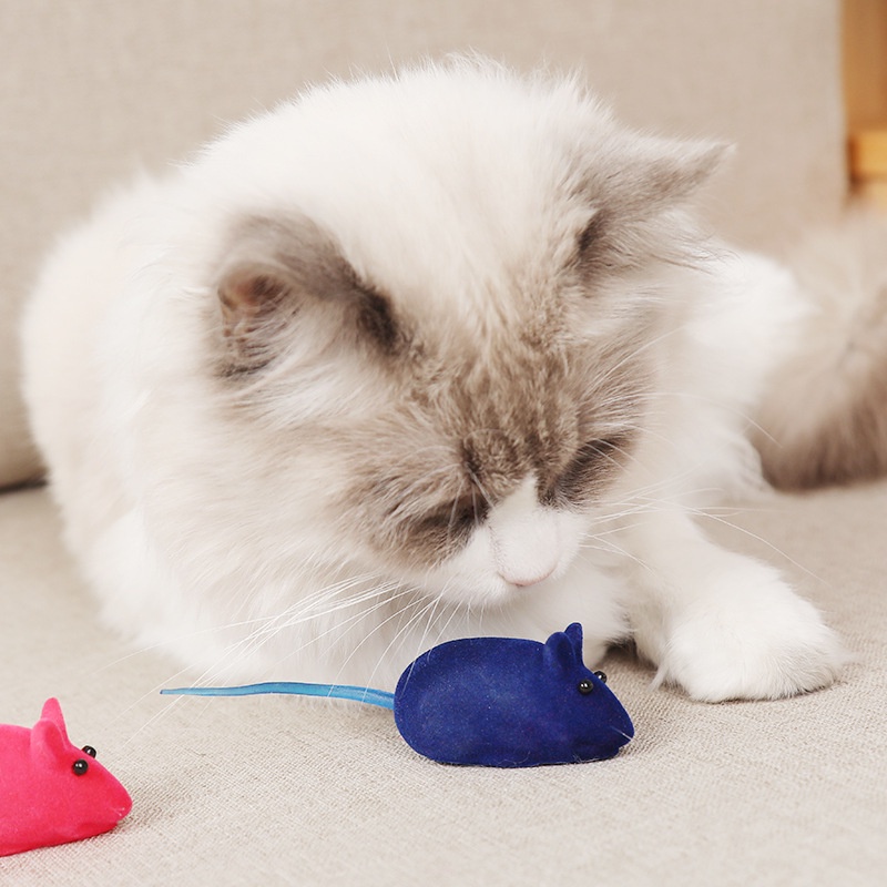 Mainan Kucing Stick Bulu Bola Pancingan Tikus Lonceng Tongkat Pancing Bulu Tikus