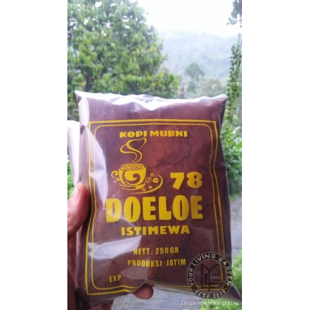 

KOPI MURNI 78 DOELOE, ROBUSTA BLEND. Kemasan 250gram