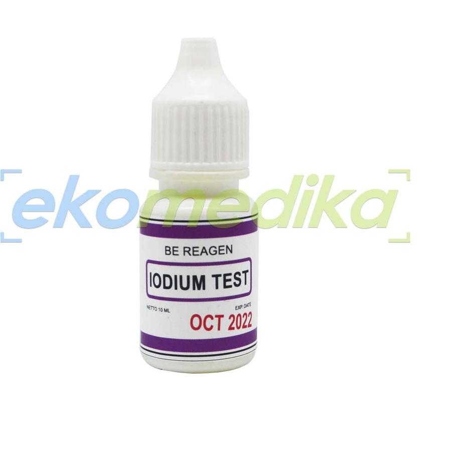 ✭ Test Iodium BE REAGENT Iodine / Iodium Test 10ml per vial Test iodium dalam Garam ☟