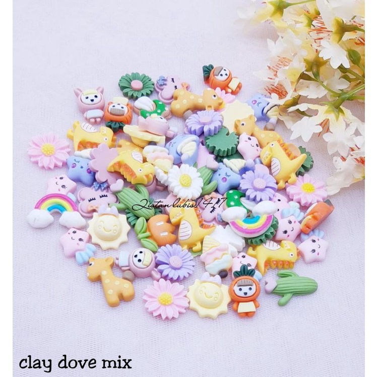 Clay dove pilih motif syuka syuka