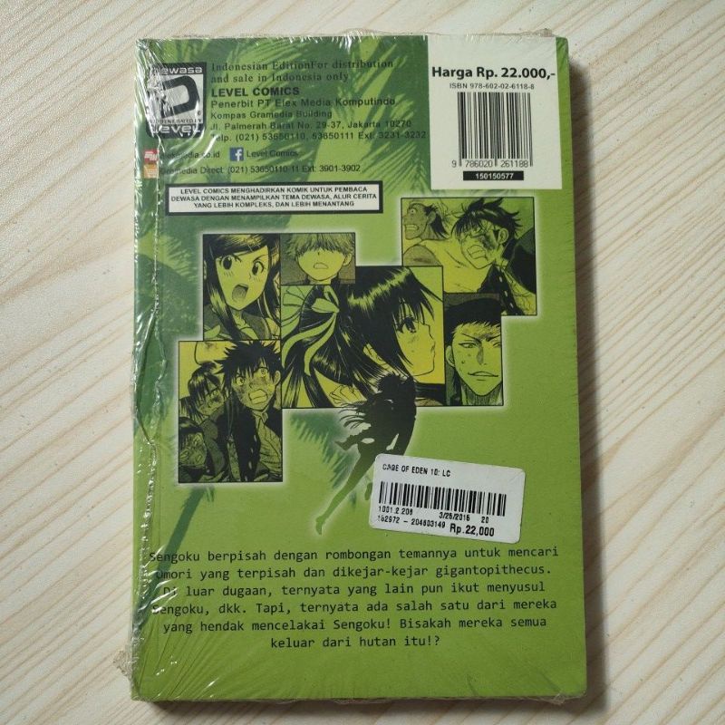 komik level cage of eden vol 10