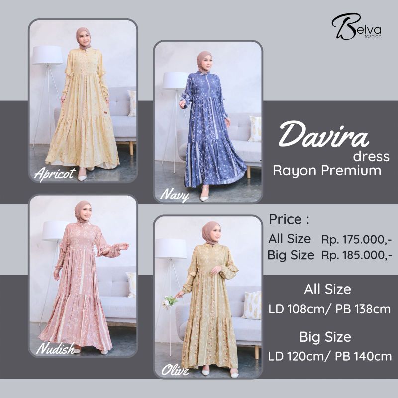 DAVIRA DRESS BY BELVA FASHION