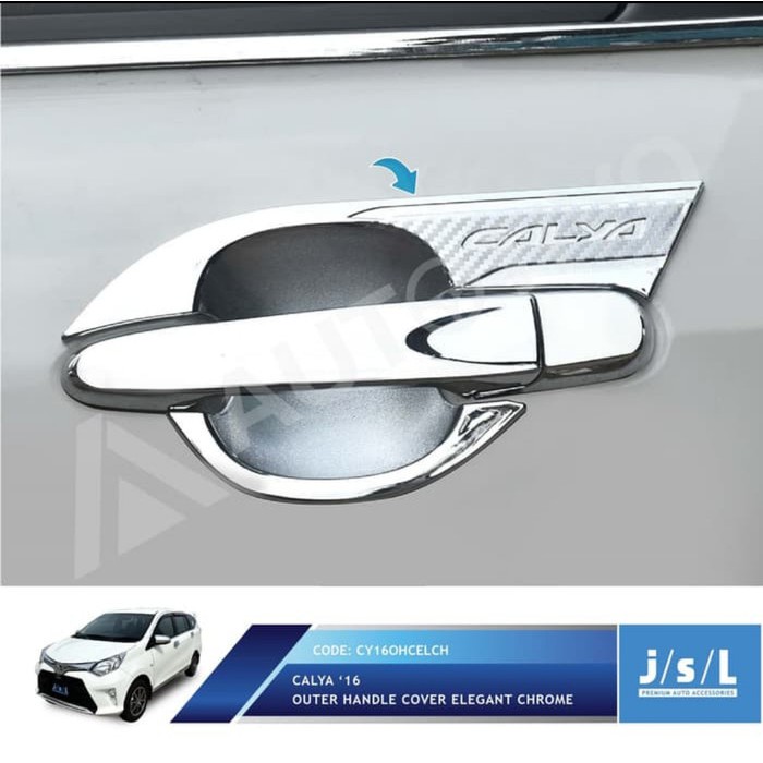 Jsl Outer Handle Pegangan Pintu Toyota Calya Chrome