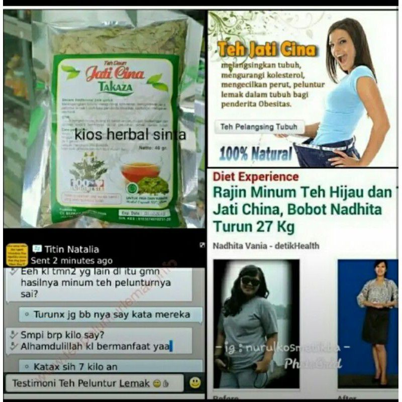 

Teh daun jati cina