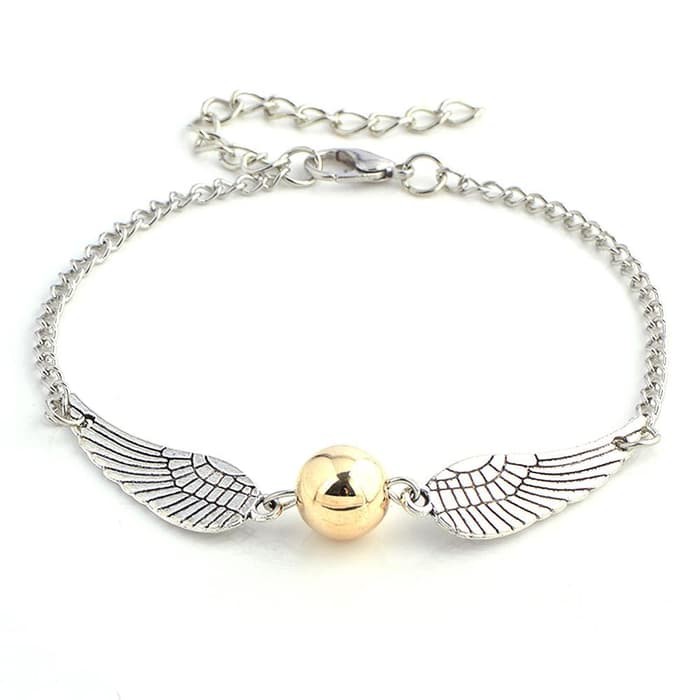 GEHP Gelang Tangan Harry Potter Quidditch Snitch Necklace