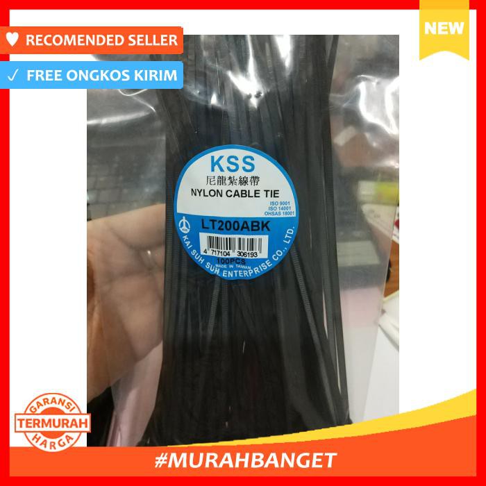 

Kabel Ties Kss 20 Cm Lt200Abk 200 X 3.6 Mm Tali Pengikat - Office & Stationery - Pengikat & Perekat