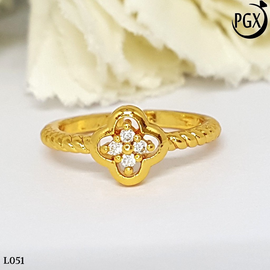 PGX Cincin Anak Xuping Aksesoris Perhiasan Lapis Emas Premium - L051