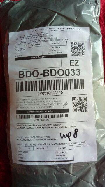 New Arrival Distro Batik Pria Bordir Sogan Hrb026 Batikaf Notoarto Batik Ipnu-ippnu Hem Pria Bel