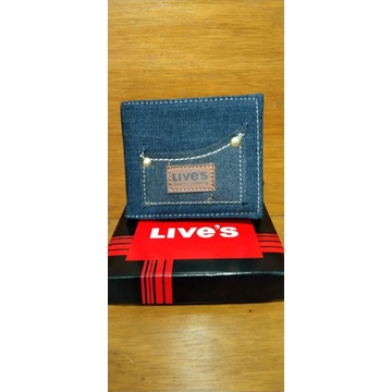 dompet bahan levis jeans