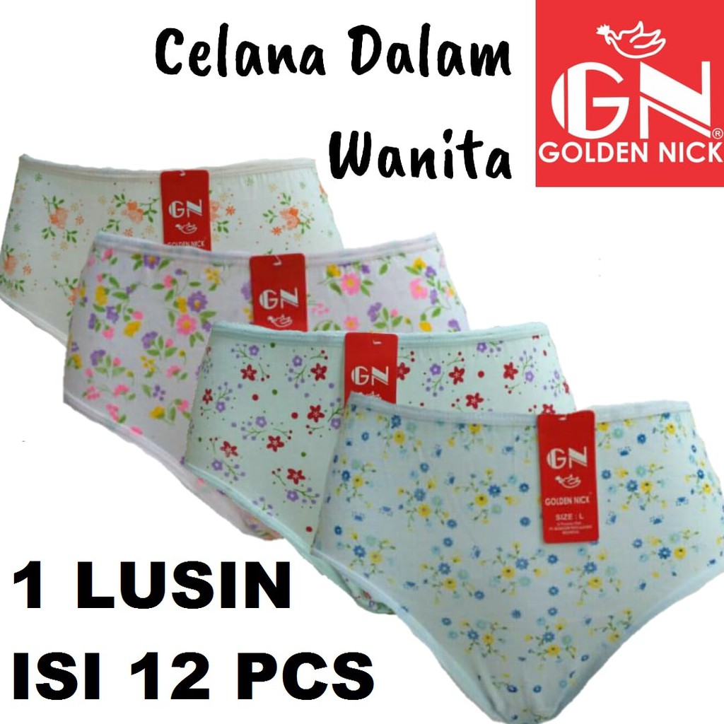 CELANA DALAM WANITA KATUN / CELANA DALAM WANITA LUSINAN / CD WANITA CELANA DALAM WANITA MOTIF