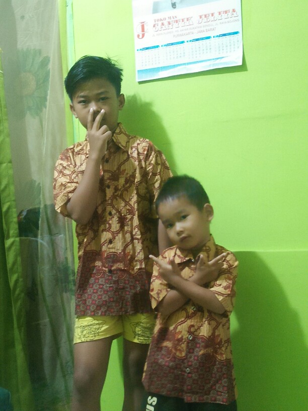 Kemeja Batik Anak Cowok Usia 2-12thn @ladangbatik