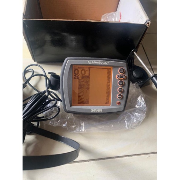 Garmin Fishfinder 140 Bekas Lengkap Siap Pakai / Garmin Fish Finder 140 / Garmij FF 140